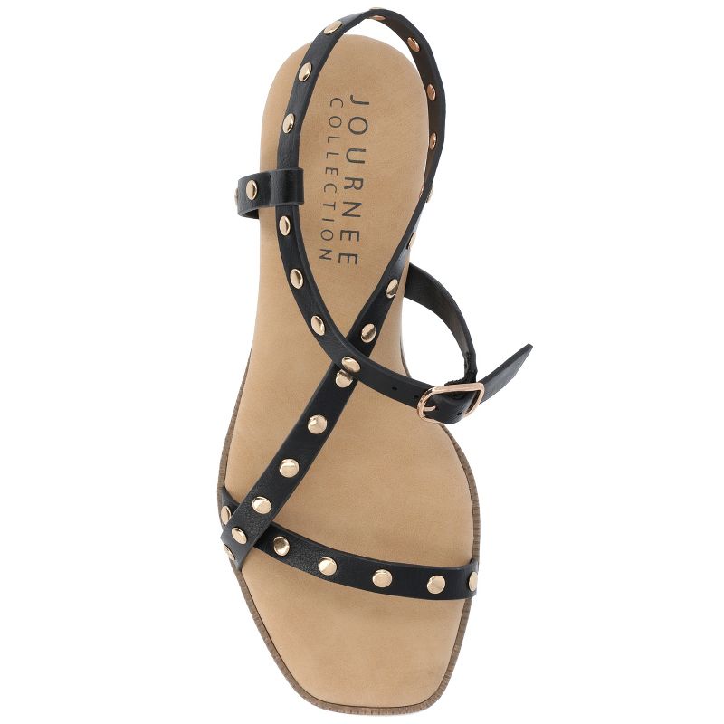Journee Collection Womens Lindsay Tru Comfort Foam Buckle Platform Sandals, 5 of 11