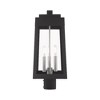 Livex Lighting Oslo 3 - Light Post Light in  Black - 3 of 4