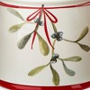 tagltd Kisses Under The Mistletoe Ceramic Mug 18oz Christmas Drinkware Red Dishwasher Safe 4.75in H x 3.75in Dia - 2 of 3