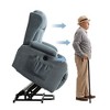 NicBex Power Lift Chair with USB Ports and Pocket Recliner Chair for Elderly Massage Chair with Heating Living Room Chairs - 2 of 4