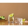 JoyJolt Glass Shot Glasses Set of 10 - City 2oz Shot Glass Set. Heavy Base Shot Glasses, Square Shot Glasses - 4 of 4