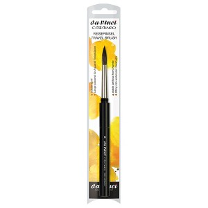 da Vinci CASANEO Travel Pocket Brush, Extra Soft Synthetic, Watercolor, Round, Series 1593TP, Size 8 - 1 of 3