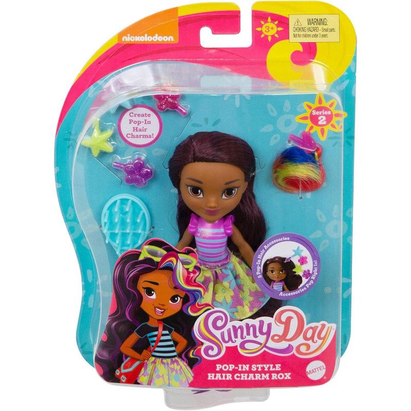 Fisher-Price Nickelodeon Sunny Day, Pop-in Style Hair Charm Rox, 4 of 7