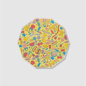 I Want Candy Large Plates (10 per pack) - 1 of 3