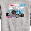 Boys' - Hot Wheels - Valentine's Epic Graphic Long Sleeve Fleece Sweatshirt - 2 of 4