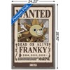 Trends International One Piece - Franky Wanted Poster Framed Wall Poster Prints - 3 of 4