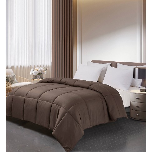 Microfiber Down Alternative Comforter Blue Ridge Home Fashions