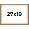 PosterPalooza | 27x19 Wood Antique Frame with UV Acrylic, 4 Finishes: Bronze, Gold, Silver, and Black - 2 of 4