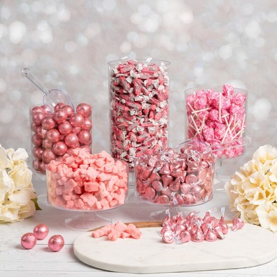 Value Size Candy Buffet - 775pcs (7.3 Lbs) - Pink, Light Blue