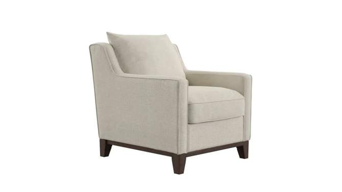 Madge Tweed Accent Chair Oatmeal - Inspire Q, 2 of 8, play video