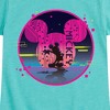 Girls' - Disney - Mickey Sphere Fitted Short Sleeve Graphic T-Shirt - 2 of 4