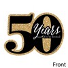 Big Dot of Happiness We Still Do - 50th Wedding Anniversary - Shaped Fill-in Invites - Anniversary Party Invitation Cards with Envelopes - Set of 12 - 2 of 4