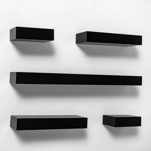 Black Floating Shelf