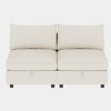 Gulches Love Seat Couches Chaise Longue Mid Century Modern Sofa Couch - 3 of 4