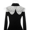 Elerevyo Women Rhinestone Detachable Fake Peter Pan Collar Little Shawl 1 Pc - 3 of 4