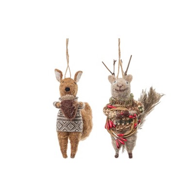 Gallerie II Fair Isle Friends, Set of 2