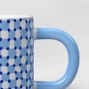 16oz Stoneware Feliz Dia Papa Mug Blue - Room Essentials™ - 4 of 4