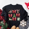 Simply Sage Market Women's Graphic Sweatshirt Coquette Christmas Collage - 3 of 4