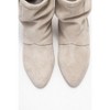 Noar - Beige Genuine Leather Ruched Zip Boot (Women) | Forever & Always Shoes - 2 of 4