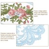 Unique Bargains Retro Lace Embroidered Polyester Placemat 2 Pcs - 3 of 4