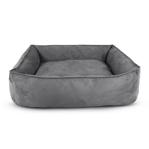 Buddyrest Oasis Plush Extra Large Pillow Dog Bed In Fathom Gray : Target