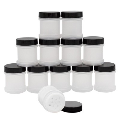 Cornucopia Brands-10oz Glass Salsa Jars with Black Lids 12pk