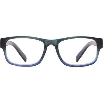 Icu Eyewear Screen Vision Rectangle Reading Glasses - Turquoise +2.00 ...