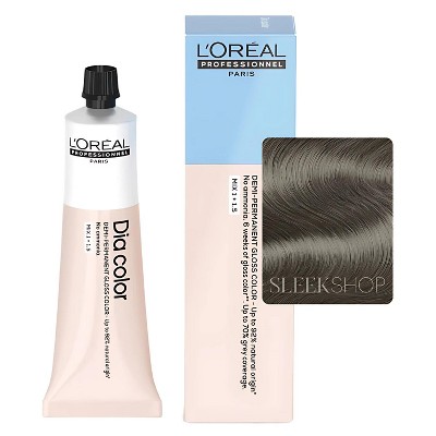 L'Oreal Professionnel DIA COLOR Alkaline Demi-Permanent Gloss Hair Color Dye (formerly Loreal Dia Richesse Haircolor)