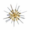 Decorative Crystal Starburst Statue for Home Decor - Stylish Sculpture Accent Perfect for Office, Shelf, and Living Room Decor - 4 of 4