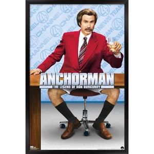 Trends International ANCHORMAN - ONE SHEET Framed Wall Poster Prints - 1 of 4