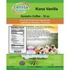 Larissa Veronica Kona Vanilla Sumatra Coffee (Gourmet, Naturally Flavored, Whole Coffee Beans) (16 oz, ZIN: 564510) - 2 of 4