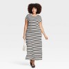 Women's Short Sleeve Knit Maxi Dress - A New Day™ - 3 of 3