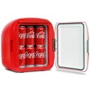 Coca-cola 18 Can Retro Mini Fridge 12v Dc 110v Ac Cooler 5.4l : Target