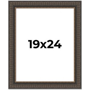 PosterPalooza | Museum Brown Picture Frame - UV Acrylic, Foam Board Backing, Hanging Hardware - 1 of 4