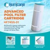 Hurricane Filters HF7455-01 Advanced Pool Filter Cartridge - Replacement for Pleatco PA55, Unicel C-7455, Filbur FC-1245 - 2 of 4