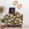 Avenie Floral Meadow Spring Green Walnut Credenza - Deny Designs - 3 of 3