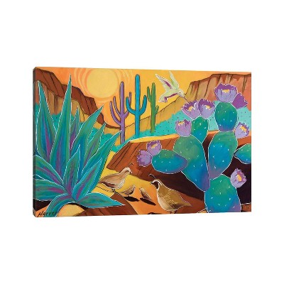 Our Beautiful Desert By Kristin Harvey Unframed Wall Canvas - Icanvas ...