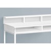 Monarch Specialties Computer Desk Home Office Standing Storage Shelves - 3 of 4