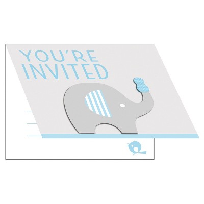 elephant invitations