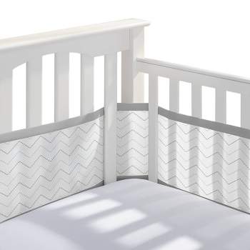 Breathablebaby Breathable Mesh Crib Liner - Classic Collection - Gray :  Target