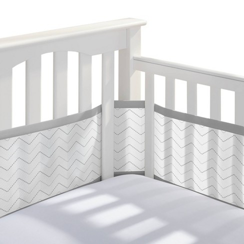 Breathablebaby Breathable Mesh 2-in-1 Mini Crib - Gray : Target