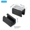 Unique Bargains No Noise Rectangle Furniture Chair Leg Cover with Felt Pad 24 Pcs - 2 of 4