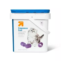 Fragrance Free with Baking Soda Clumping Cat Litter - 35lbs - up & up™
