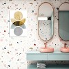 Circles Reflected (Yellow) by Flatowl Unframed Wall Canvas - iCanvas - 3 of 4