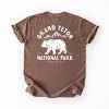 Simply Sage Market Vintage Grand Teton National Park Front And Back Garment Dyed Tee - 2 of 4