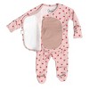 Bonsie Skin to Skin Babywear - Footie - Strawberries - 2 of 4