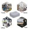 Unique Bargains Travel Inflatable Comfortable Portable Foot Rest Pillows - 3 of 4