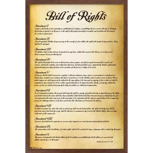 Trends International The United States of America - Bill of Rights Framed Wall Poster Prints - 1 of 4