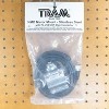 Tram® Stainless Steel Double-Groove NMO Mirror Mount with 17-Ft. Cable and PL-259 Connector in Silver - 4 of 4