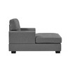 34" Wide Tufted Chaise Lounge, Soft Polyester Upholstery, Classic Button Tufting, Sturdy Wood Frame and Removable Cushions for Elegant Comfort - 3 of 4